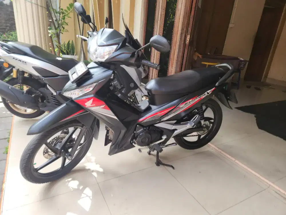 Supra 125 cw f1 hitam doff 2019 gbm