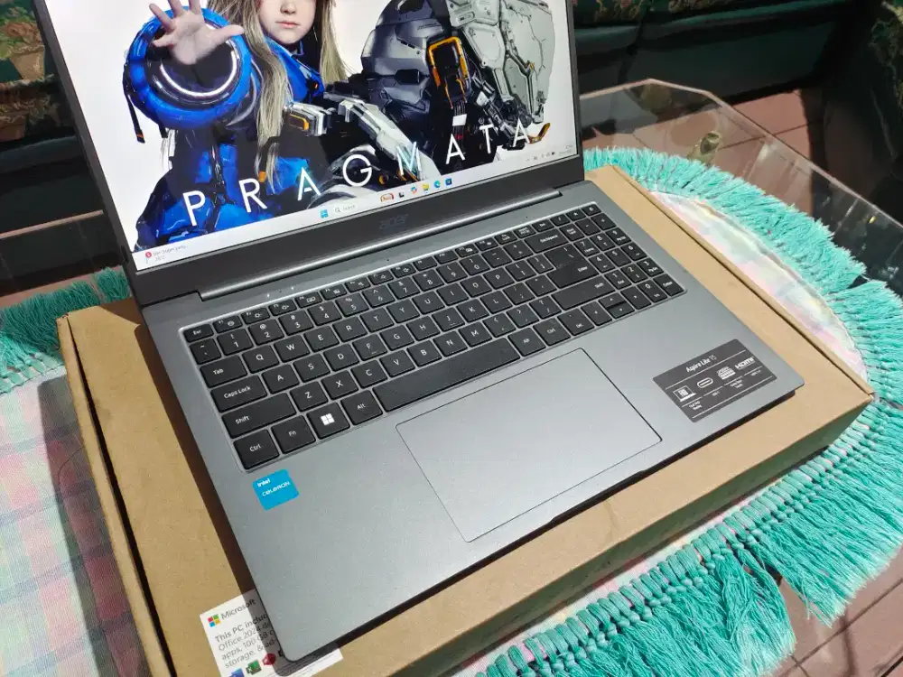 Laptop acer lite 15 intel n4500 ram 8ssd 256 model tebaru
