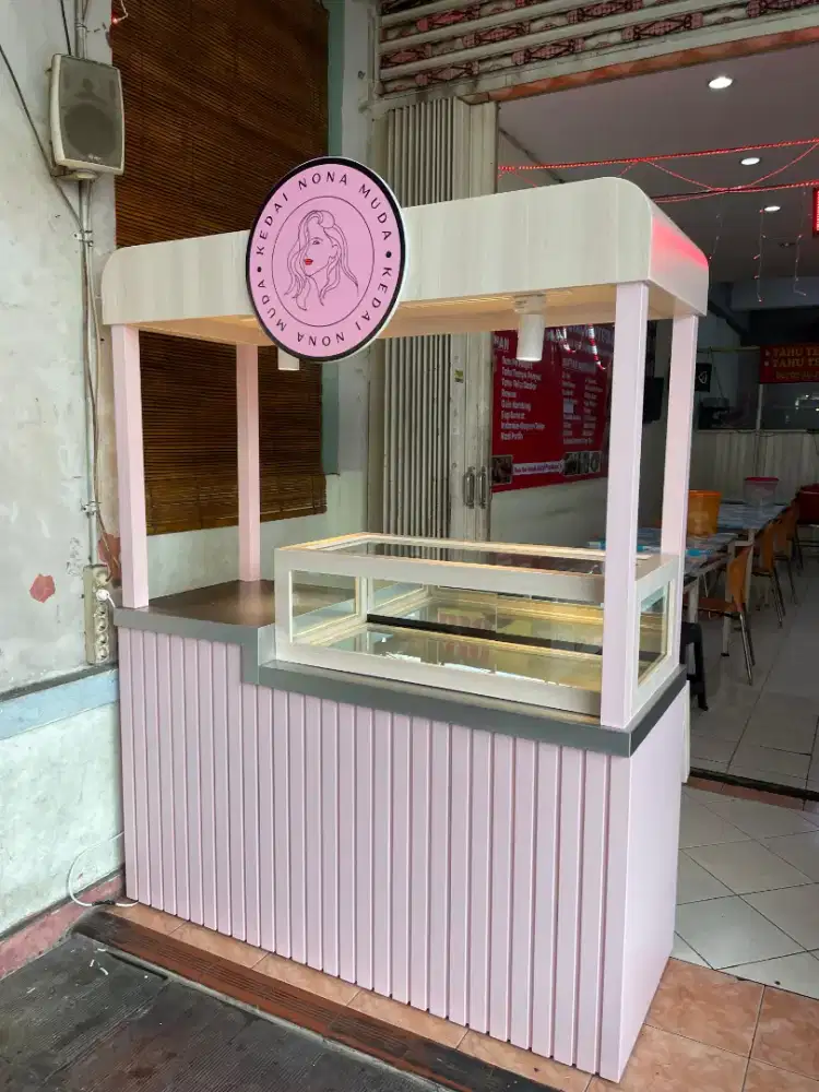 Booth Gerobak makanan / minumam