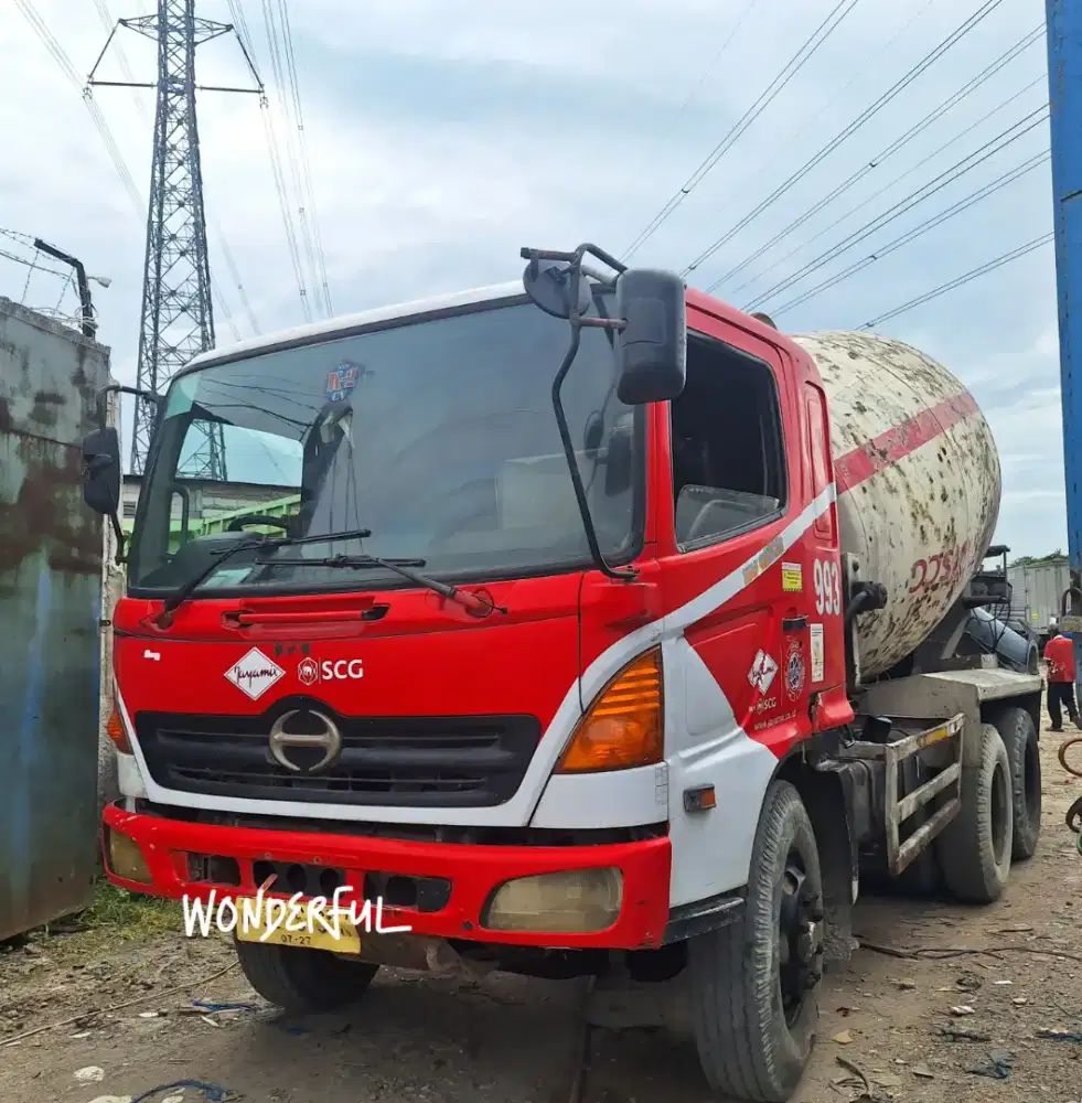 Hino Lohan FM 260 TI  Mixer 7- 8 kubik Tronton 6×4 Ors Bio Solar Turbo