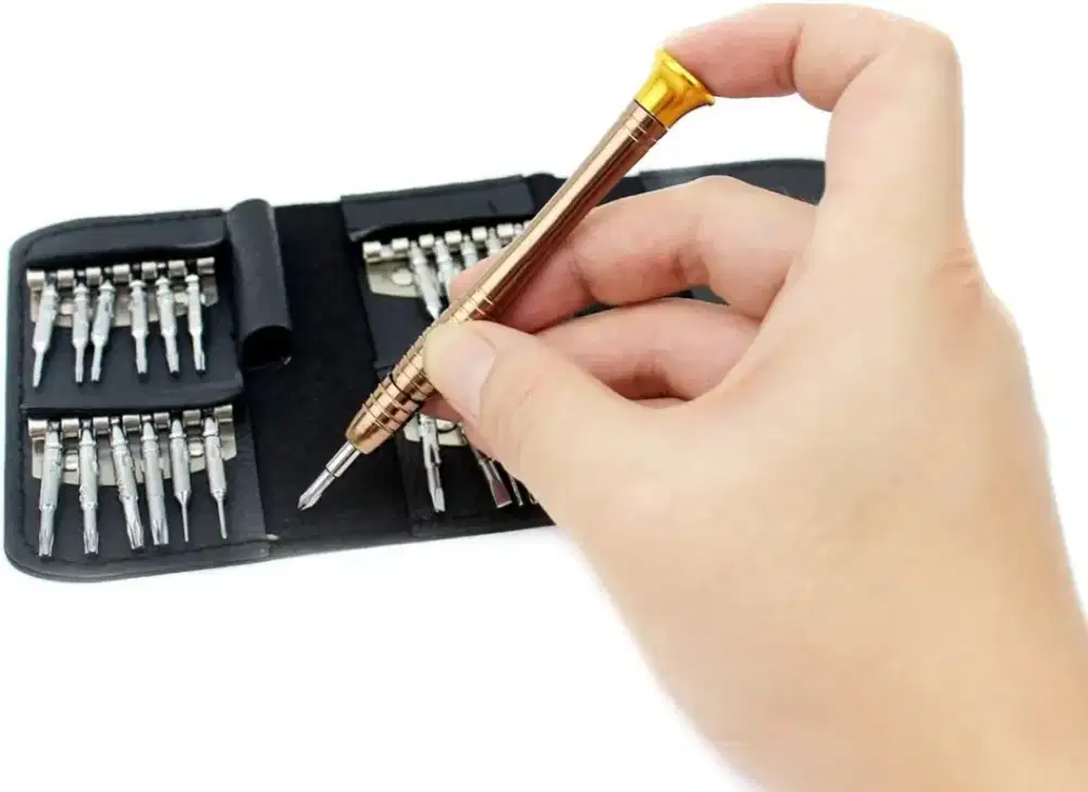 Obeng Set Reparasi 25in1 Torx Smartphone Stainless Steel