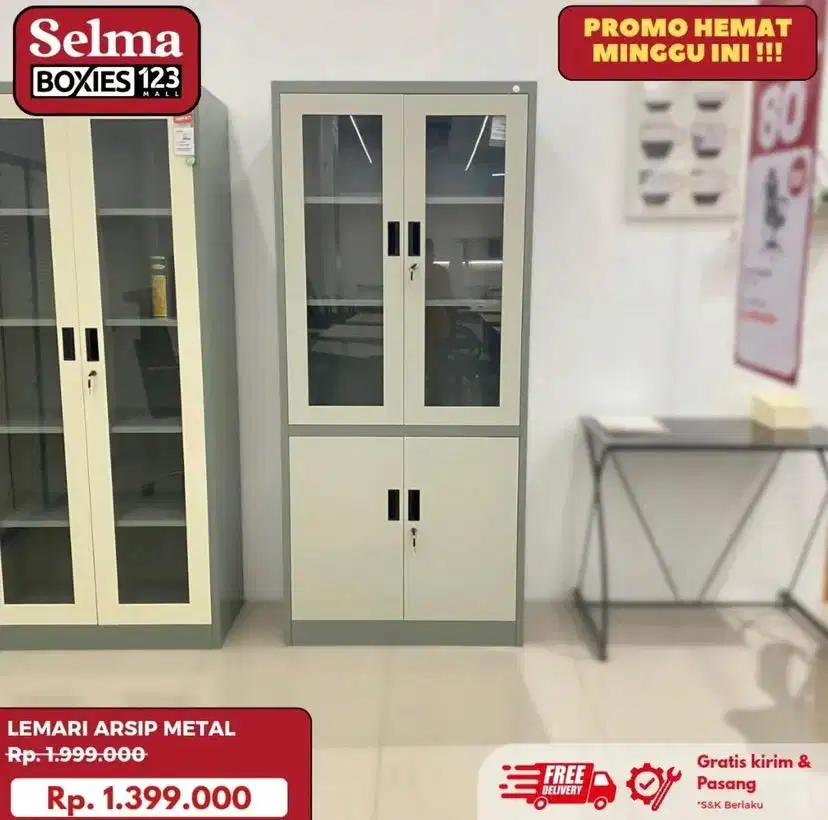 Lemari arsip metal