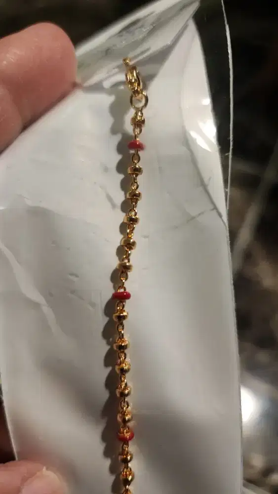 Gelang rantai biji lada