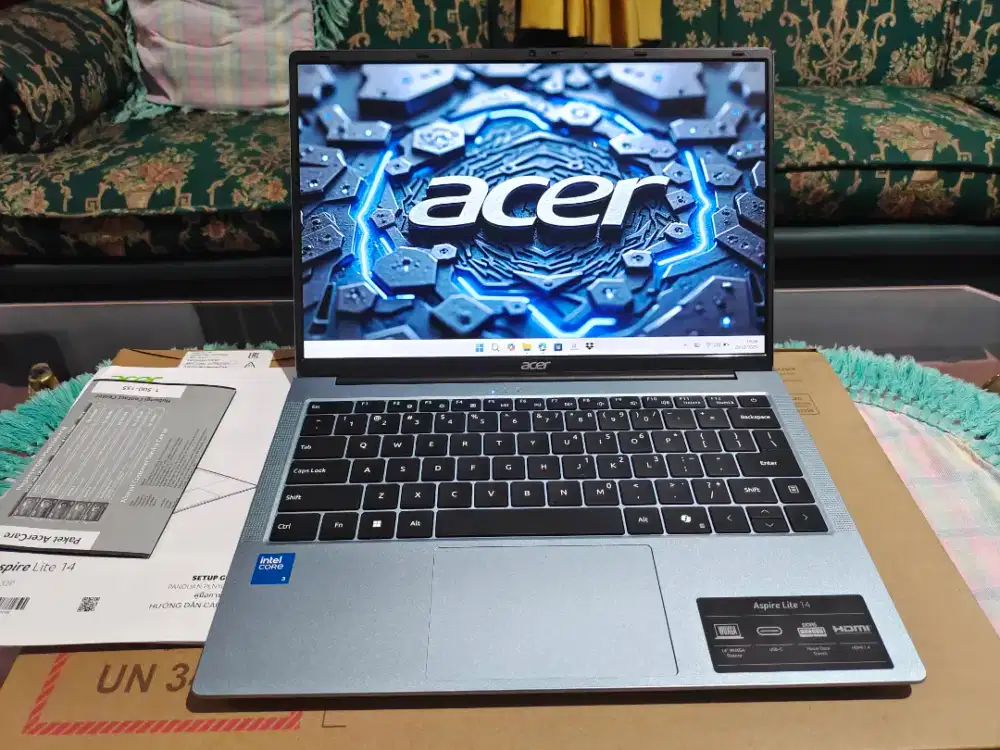 Laptop acer aspire lite 14 core i3 gen 13 8/256 garansi resmi pjg
