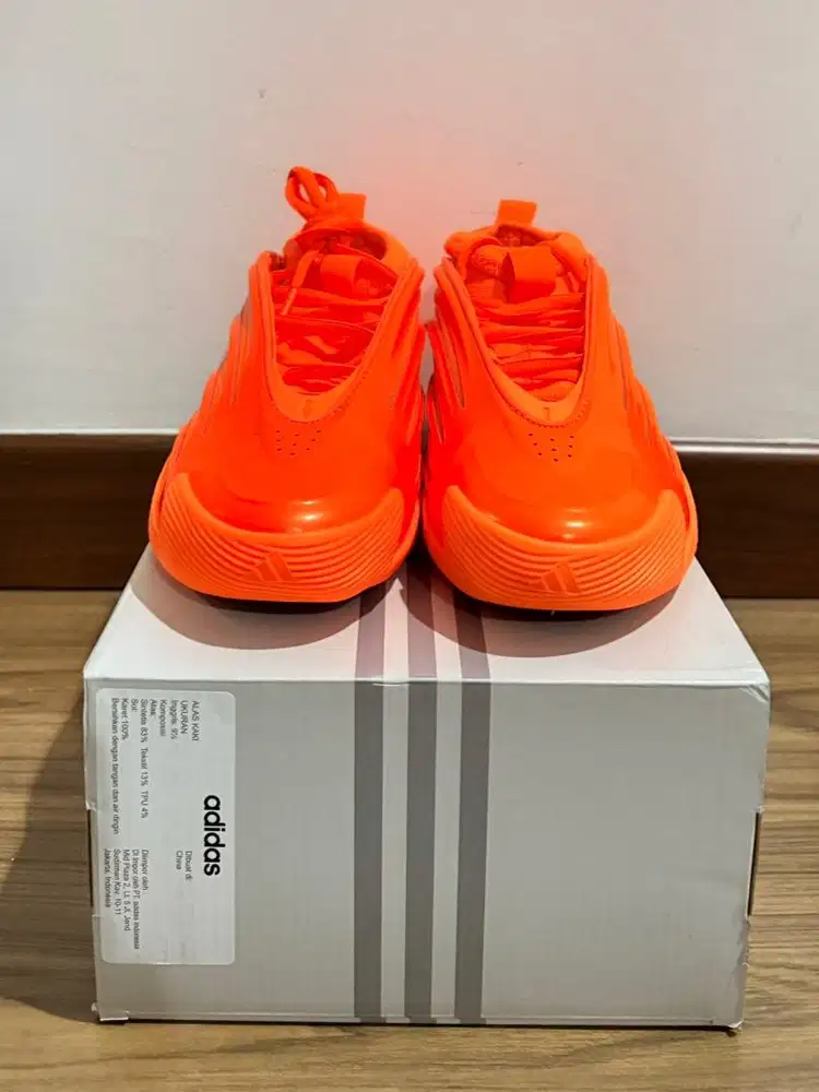 BARU Sepatu Basket Adidas Harden Vol9 Orange Dynamo us10/eur44 NEW