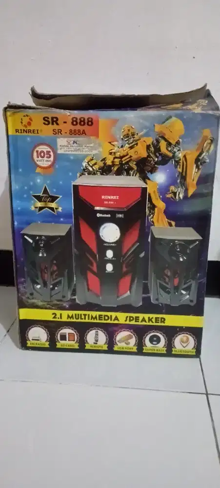 Di jual speaker aktf bluetooth