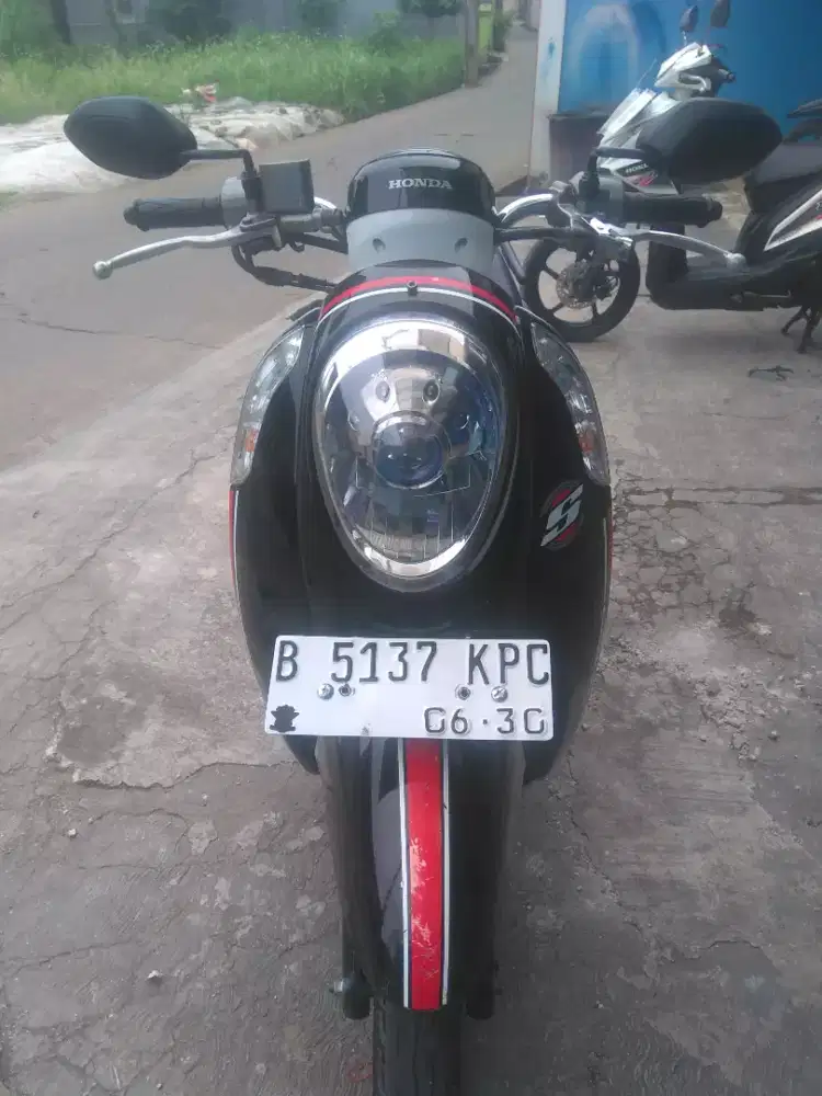 Honda Scoopy ISS cw fi B bks kota pajak hidup