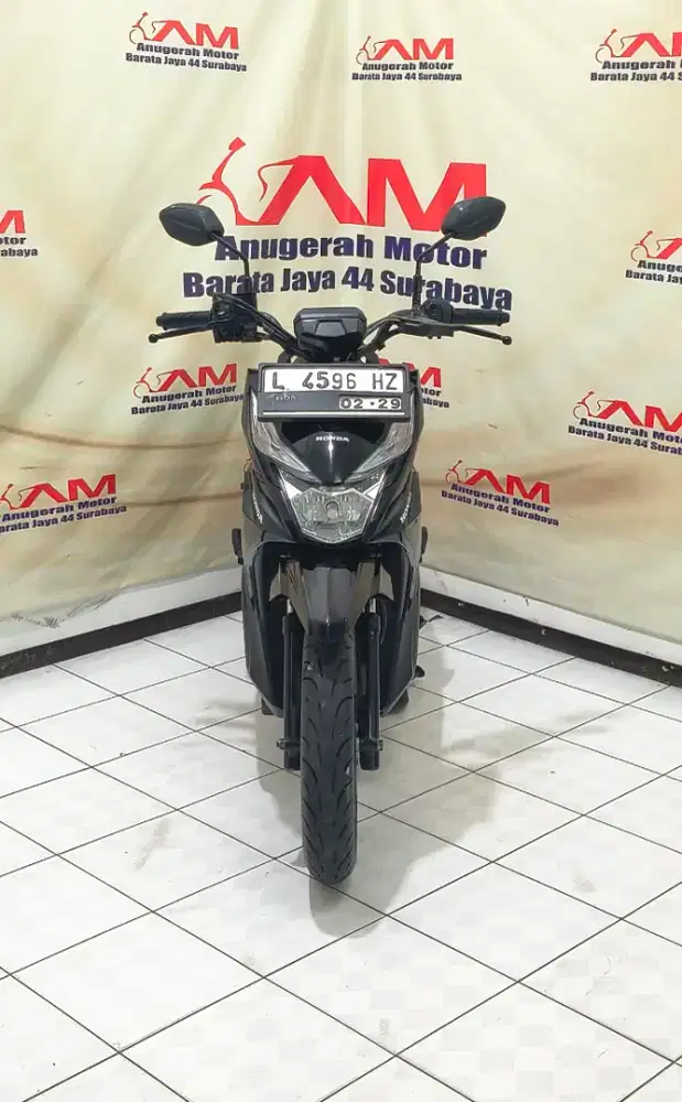 Honda Beat Street Tahun 2019 warna Hitam glossy