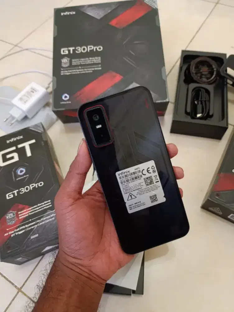 Infinix GT 30 Pro 16/256 Spesial Edition Dark Flare Gift Box Fulllset