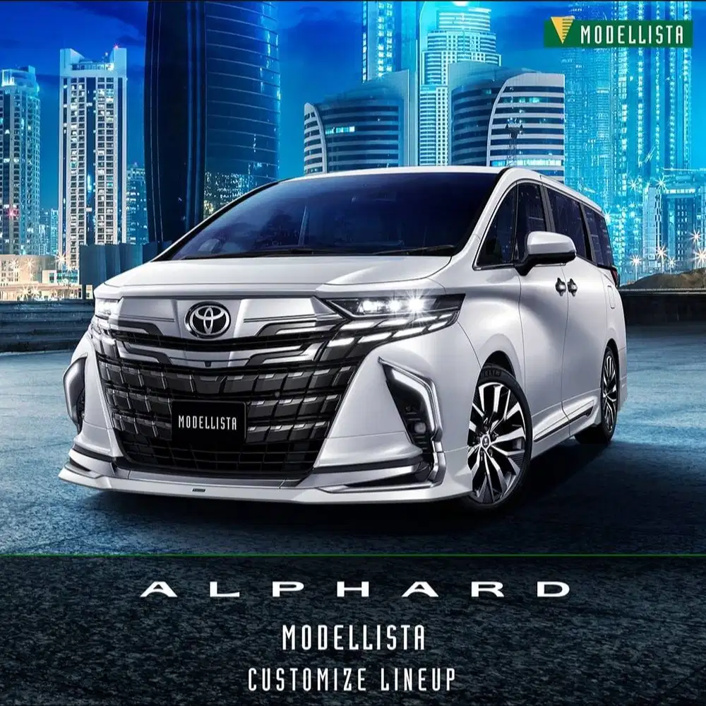 Bodykit Modellista Regal Diginity Style Toyota Alphard/Vellfire