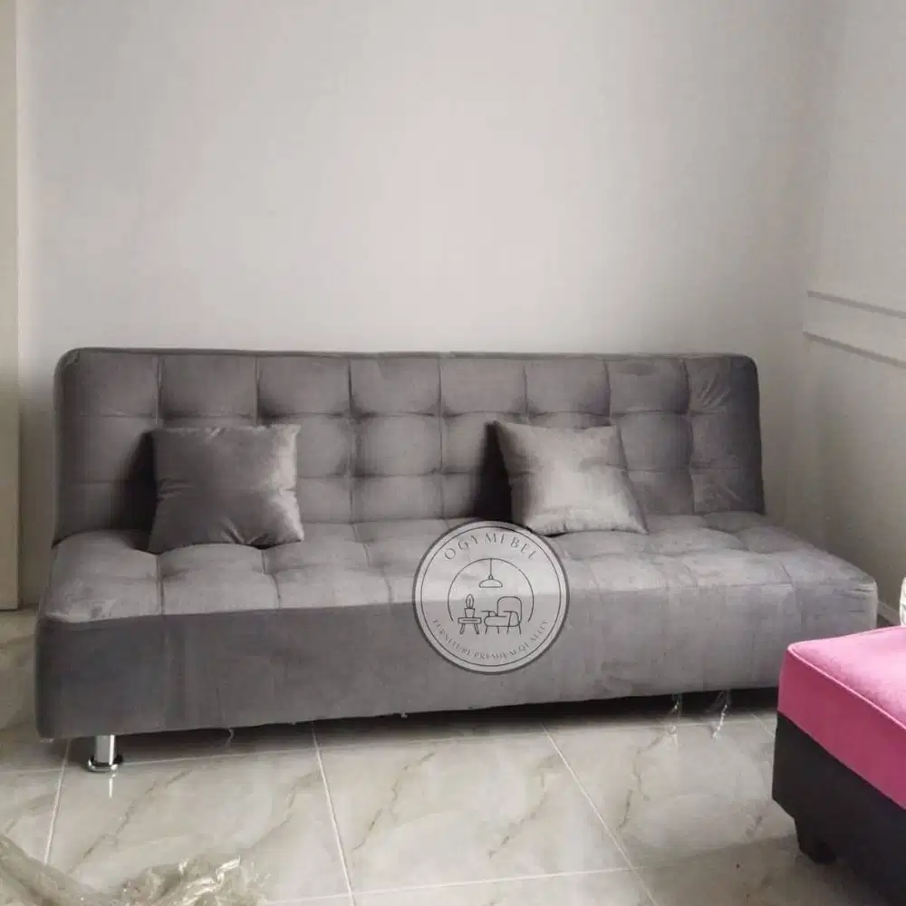 PROMO SOFABED UK 180 FREE 2 BANTAL HARGA TERMURAH GRATIS ANTAR