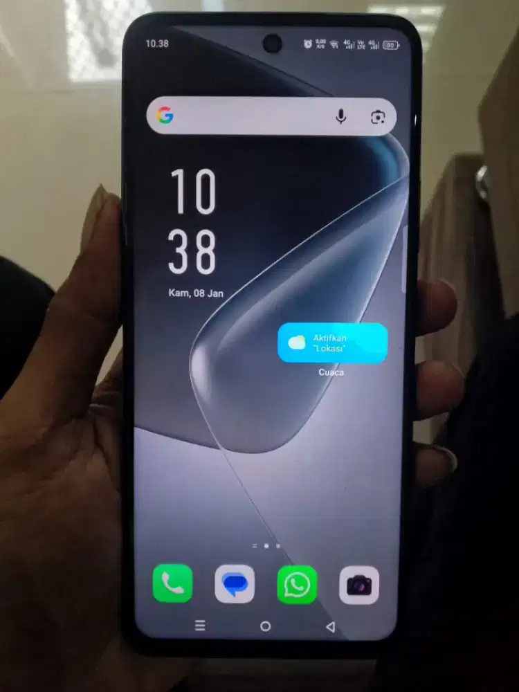 Jual hp Infinix hot 50 lengkap fullset no minus  ram 8+5/128