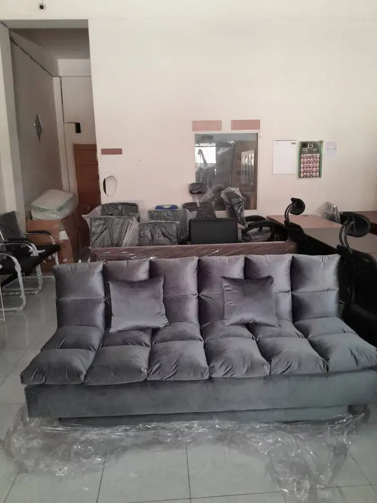 PROMO SOFABED PREMIUM EMPUK UK 180 FREE 2 BANTAL SALE TERLARIS