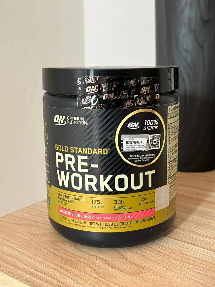 Optimum Nutrition Pre Workout - 300gr (BARU, ORIGINAL)