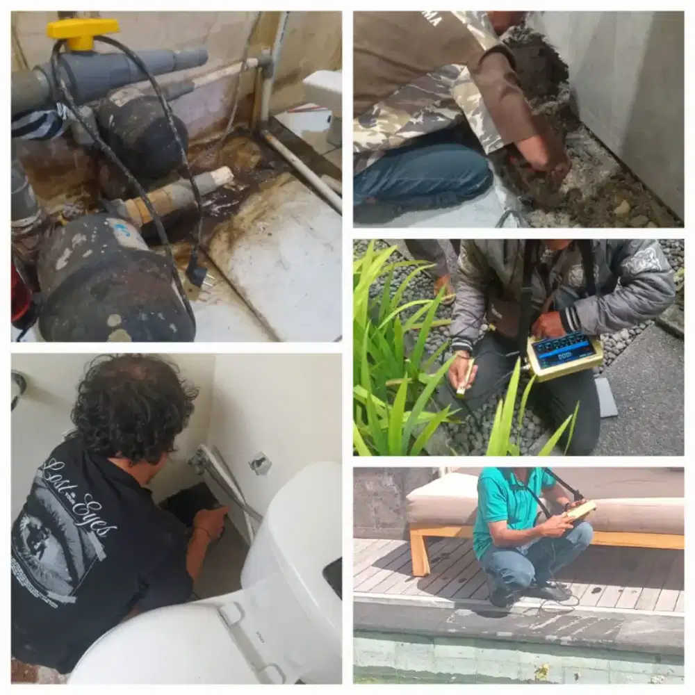 Jasa deteksi pipa bocor dalam bangunan dan tanah