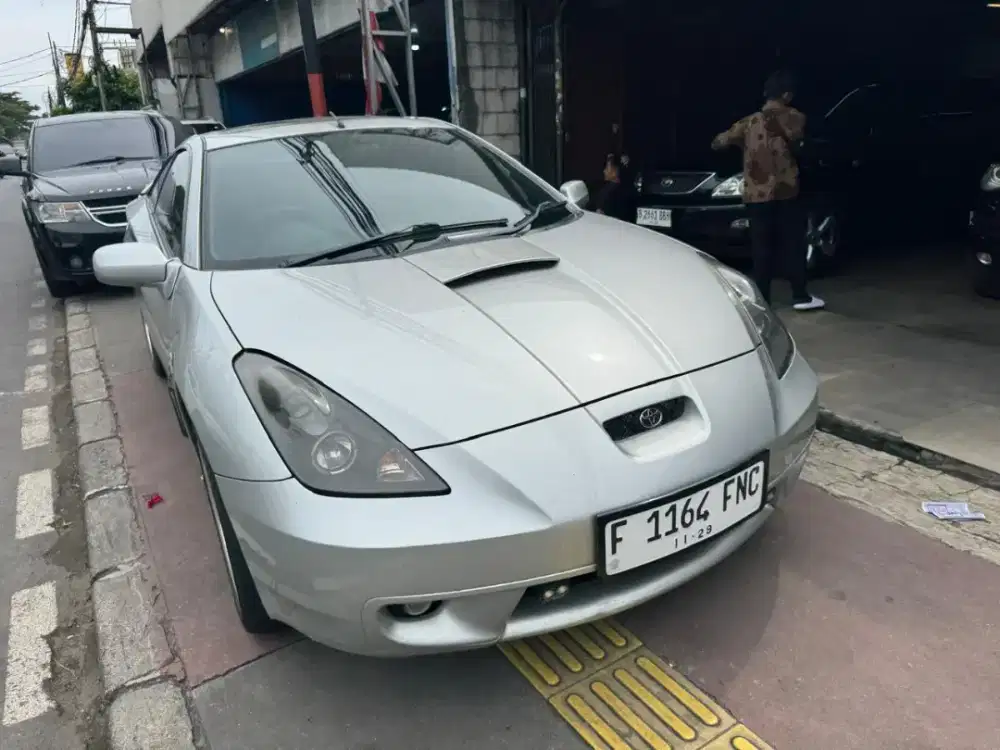 Toyota celica coupe 2 pintu sunroof 2001 AT siap pakai pajak on