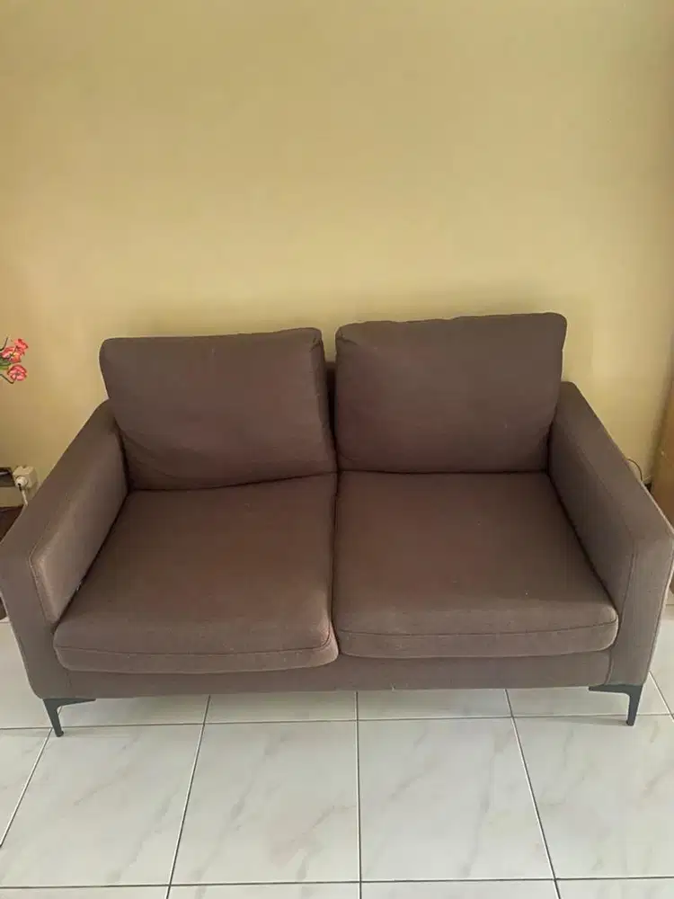 SOFA ATRIA 2+1 ABU-ABU MURAH