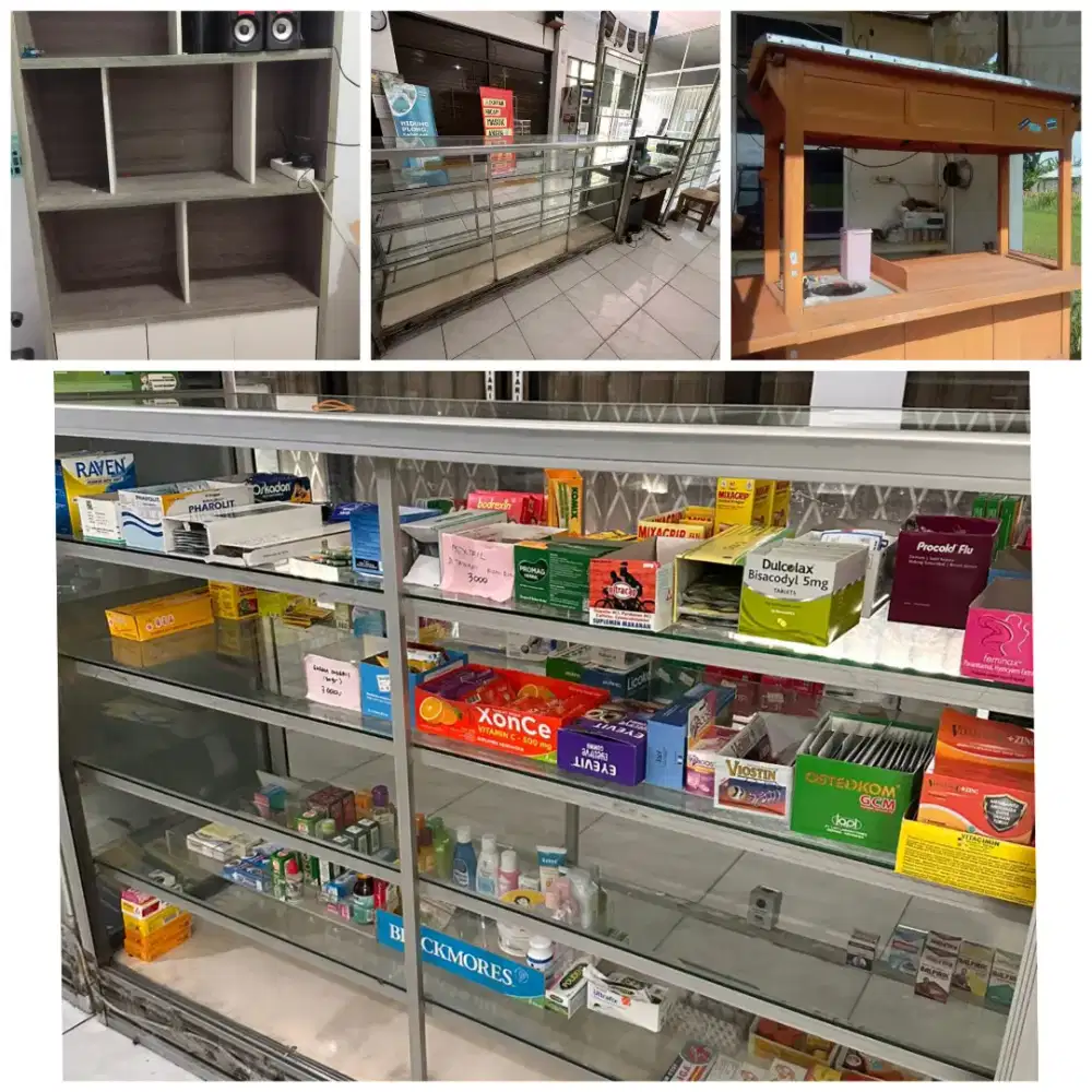 Ditampung  Etalase bekas dan barang bekas anda