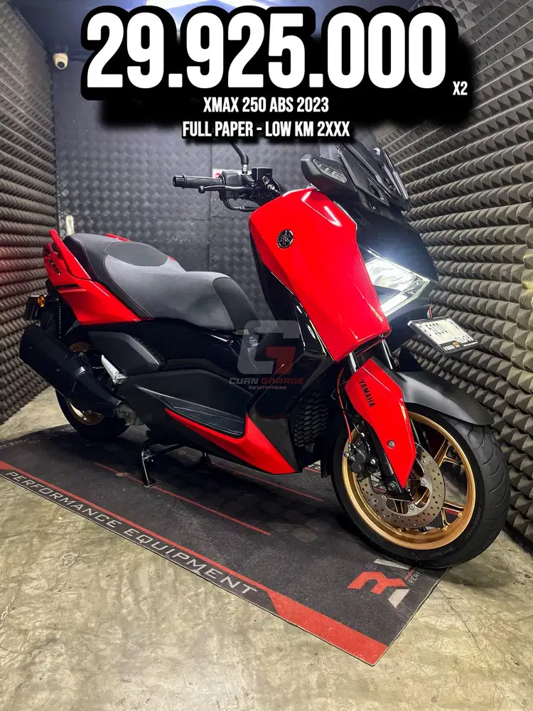 XMAX 250 ABS 2023 KM 2XXX RAWATAN SUPERB UNIT BRO