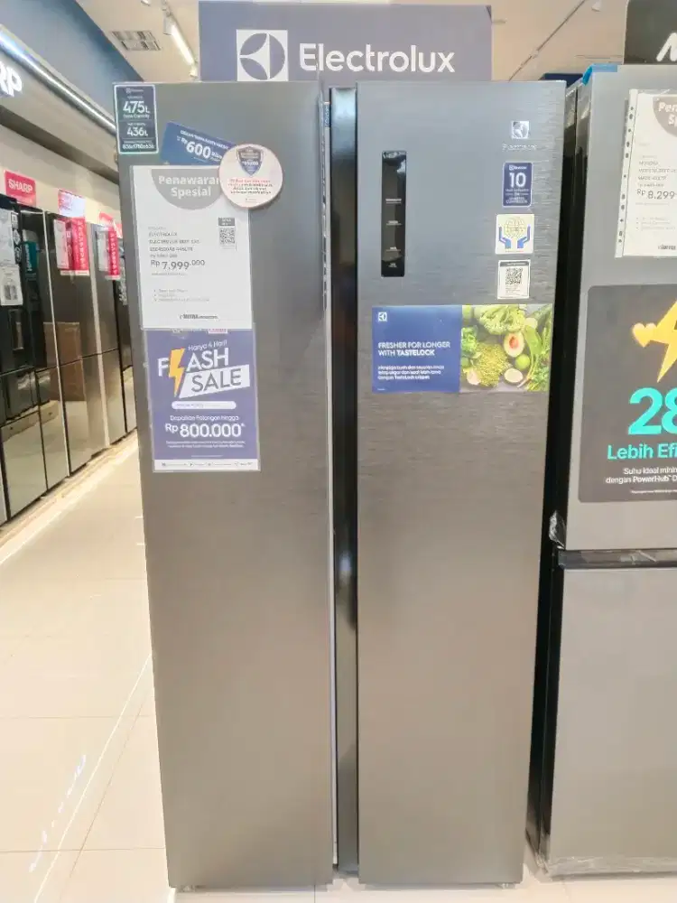 KULKAS ELECTROLUX SBS 445LTR