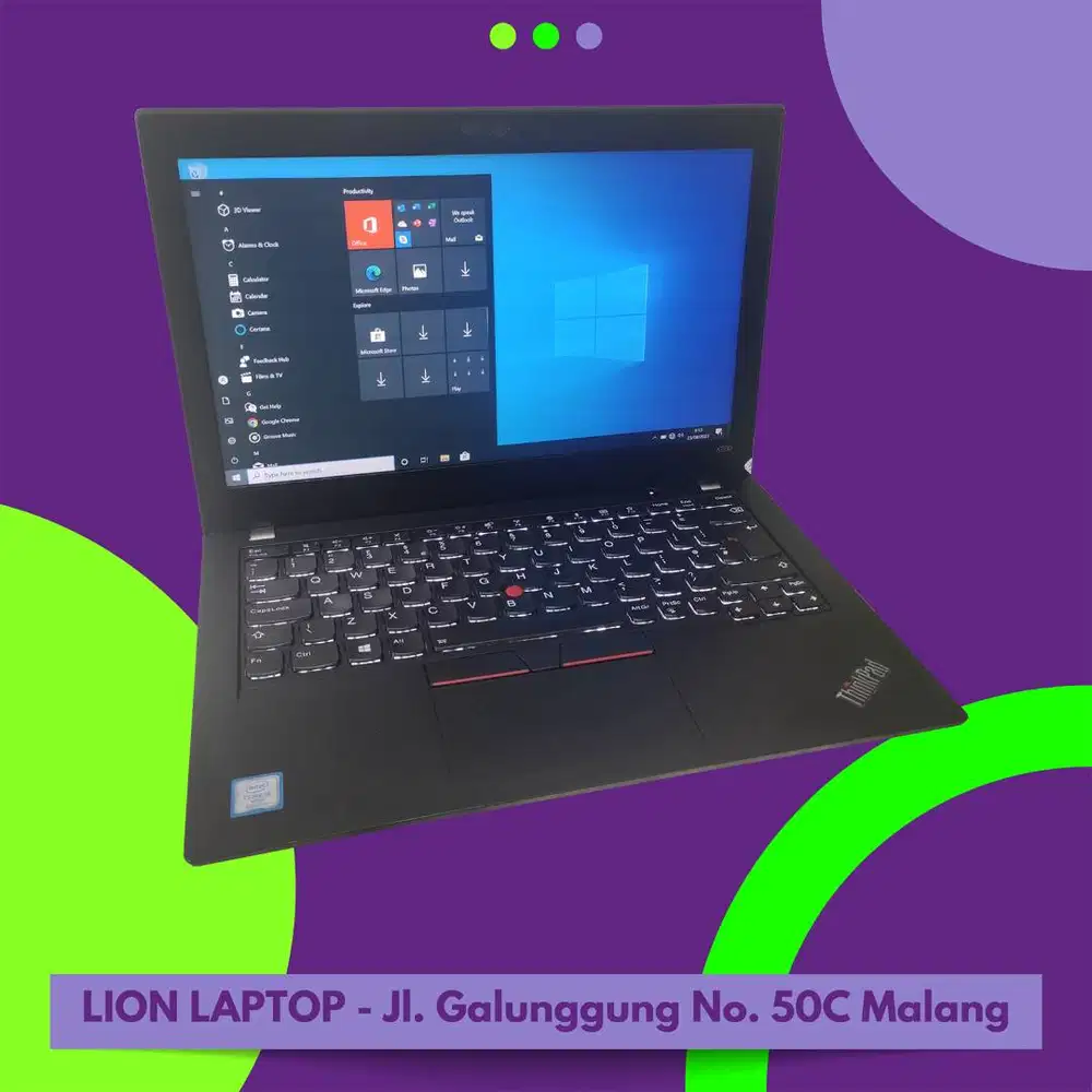 i5 Gen 8 RAM 8GB SSD 256GB Lenovo Thinkpad X280 [09|01]