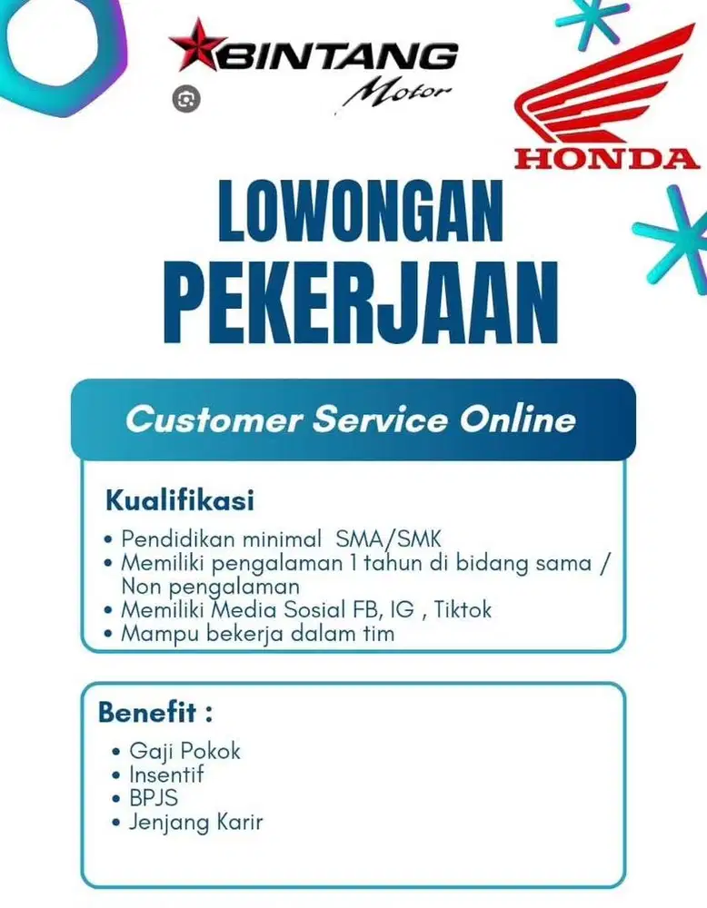 Lowongan Kerja TANGERANG