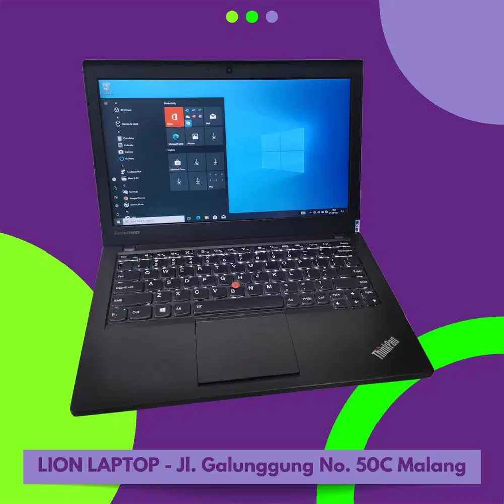 Core i7 RAM 8 Murah SSD 256 Lenovo Thinpad X240 [09|01]
