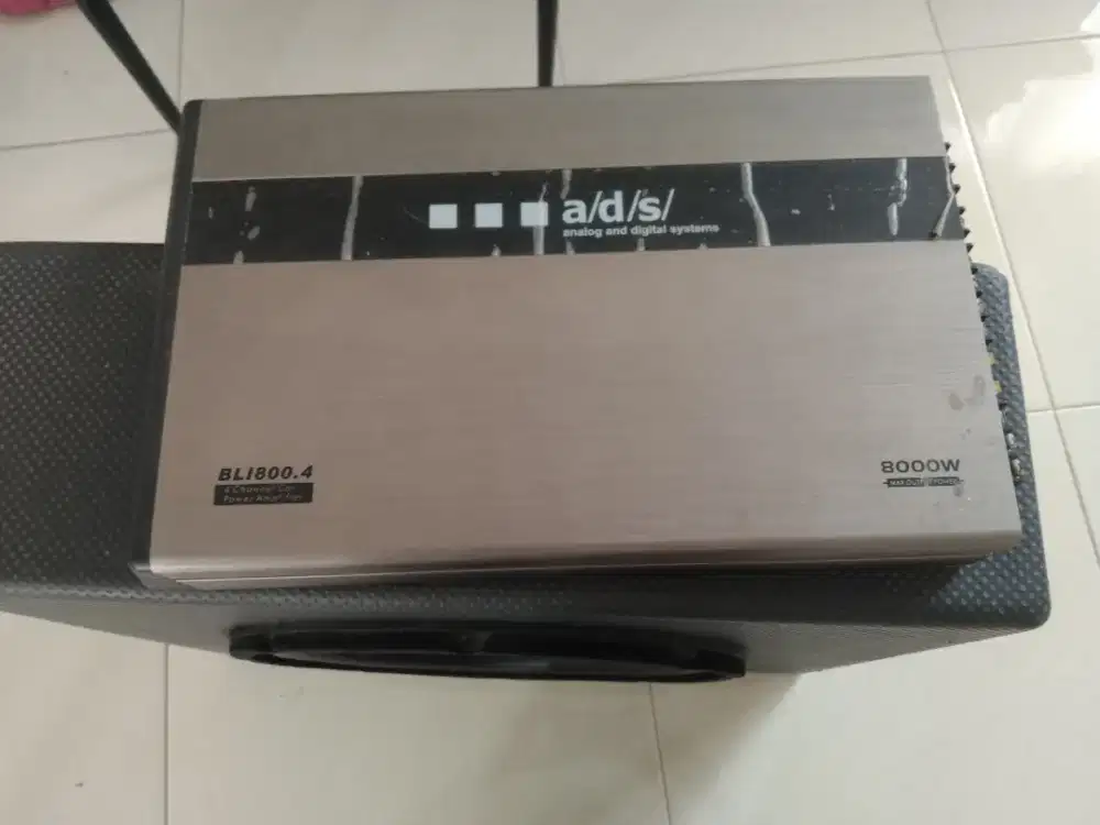 Sub woofer 12 + power 4 chanel