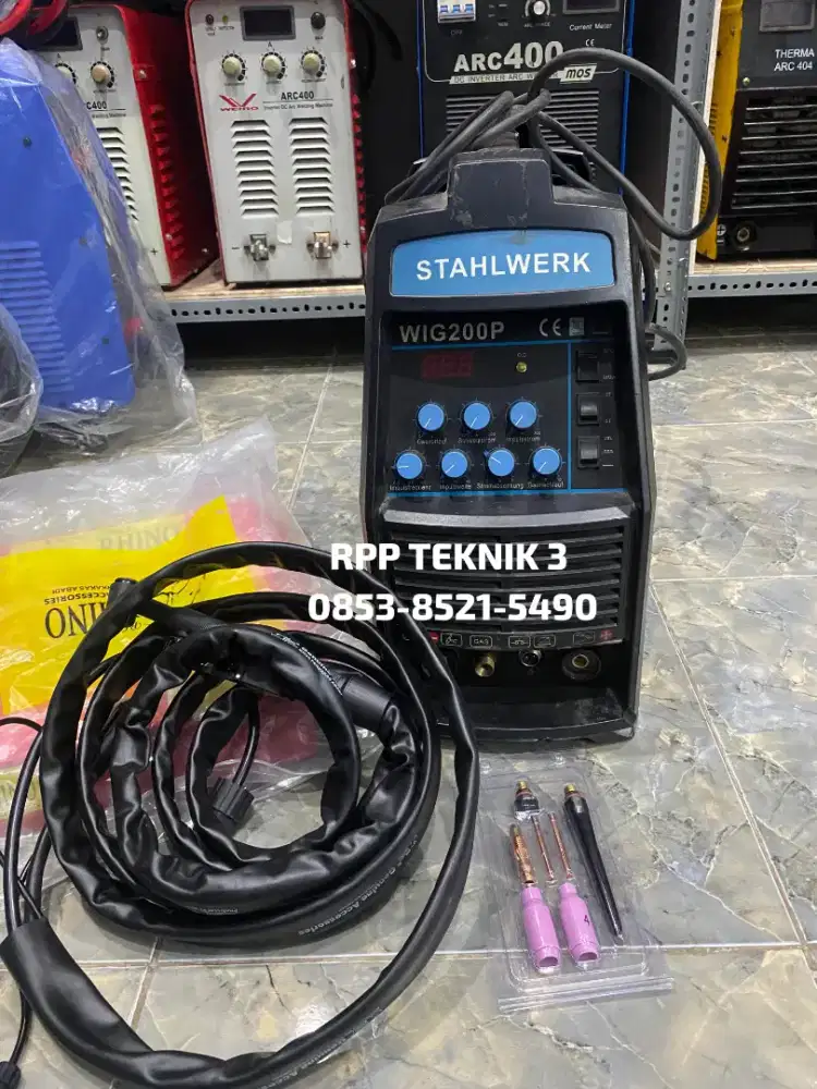 Mesin las Tig Argon 200P STALHWERK
