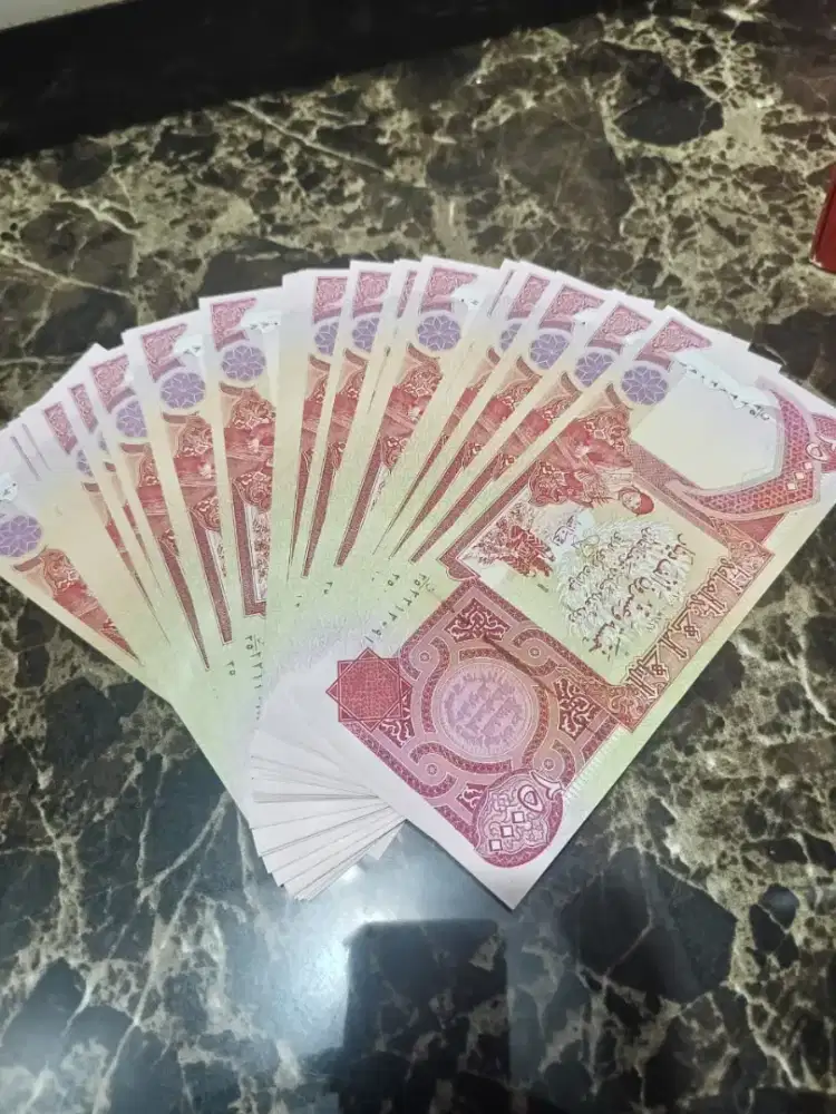 Jual Uang Dinar Irak 25rb