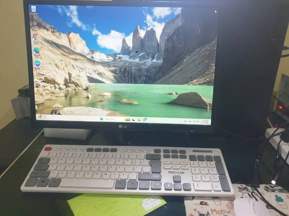 PC 1 FULLSET SIAP PAKAI MURAHHH