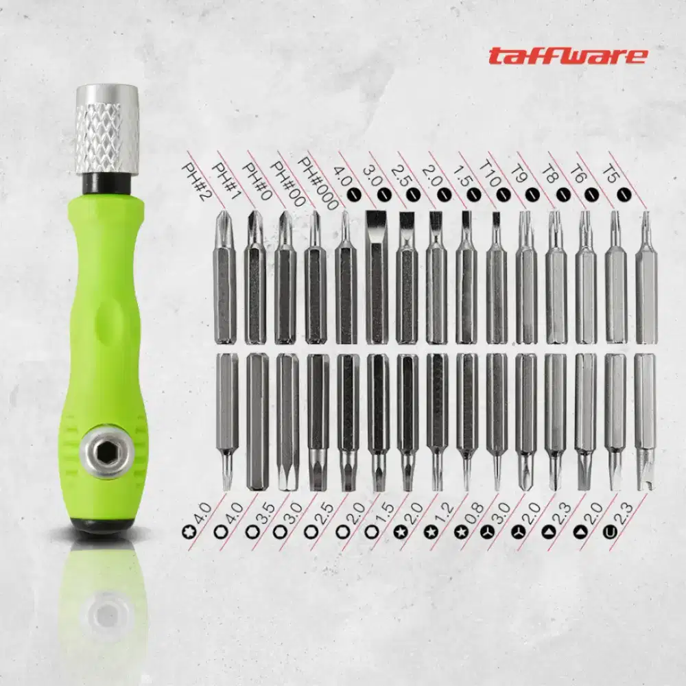 Obeng Set 32in1 Magnetic Screwdrivers Tool for Smartphone
