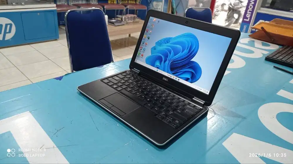 DELL E7240 CORE i7 SSD TERMURAH KINERJA CEPAT PRAKTIS SLIM/TIPIS