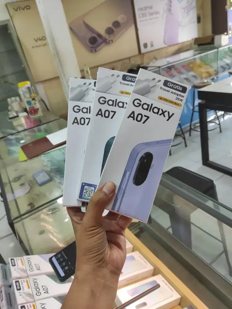 Berminat silahkan WA Samsung Galaxy A07 8/256 Garansi resmi 1thn