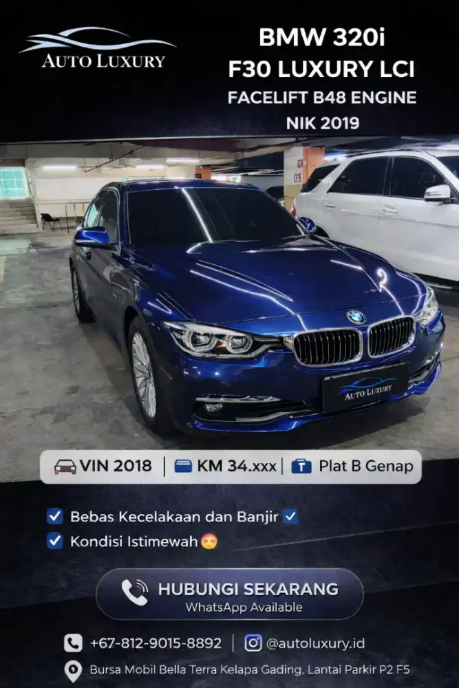 BMW 320i F30 Luxury LCI