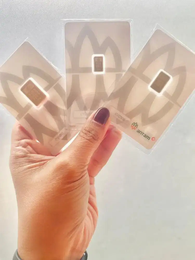 Dijual Logam Mulia (LM) Antam 1, 3, dan 5 Gram Tahun 2024 - 2025