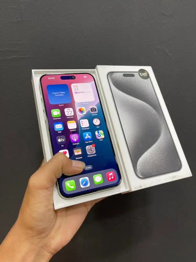 IPhone 15 Pro Max 1TB iBox Mulus terawat