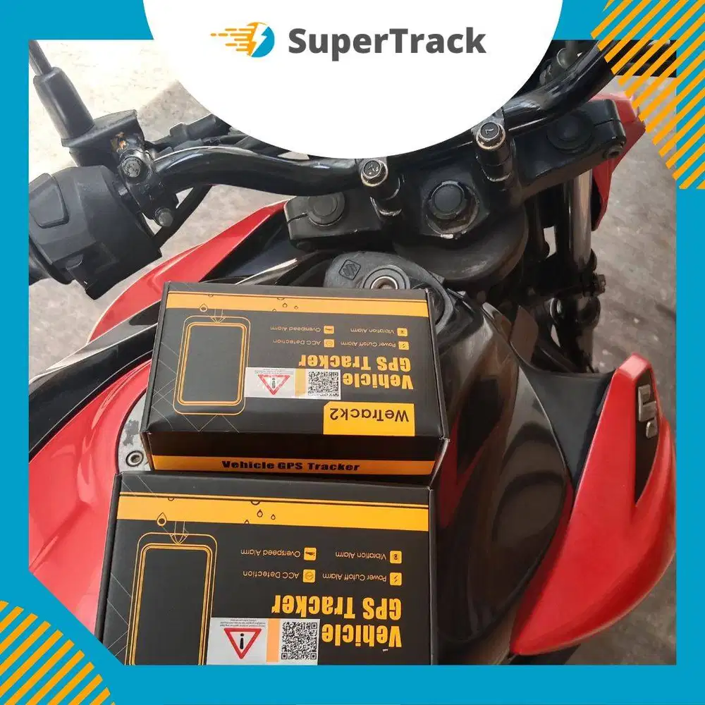 Alat Canggih GPS Tracker Supertrack untuk kendaraan Motor, Mobil, Truc
