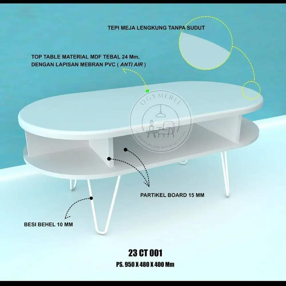 PROMO SALE MEJA TAMU TERMURAH GRATIS ANTAR