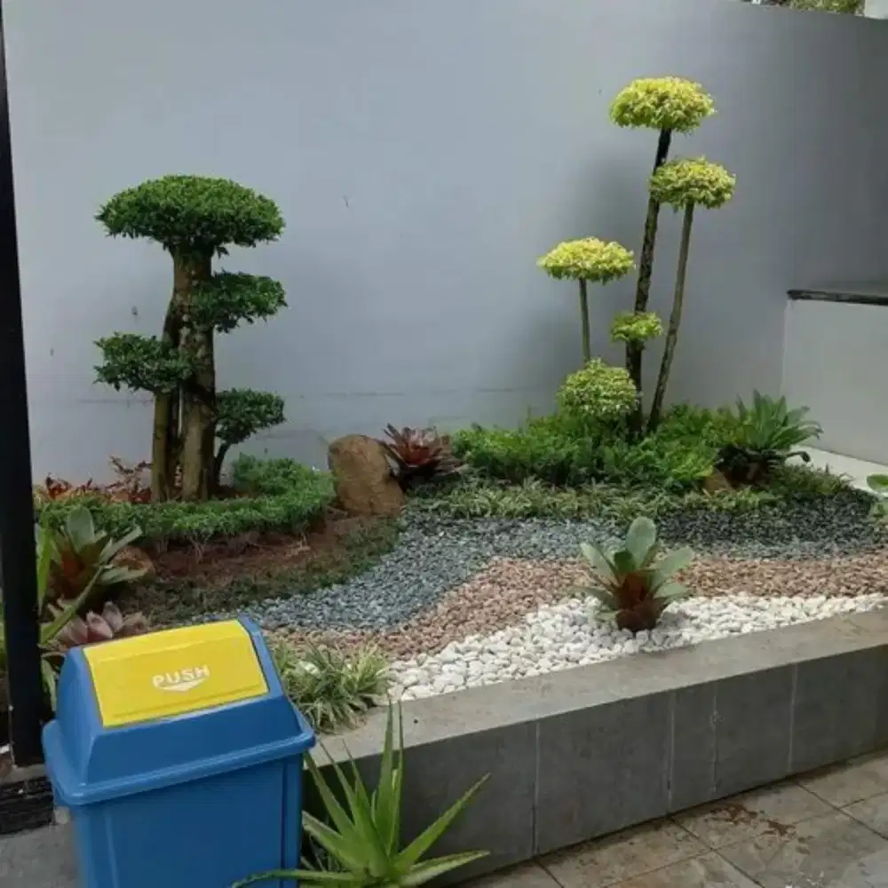 Pembuatan taman kering
