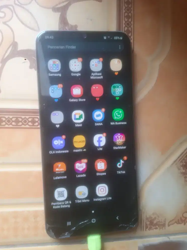 jual aja hp Samsung A50S,hp casan ram 4/64,layar amoled fp on nfc on