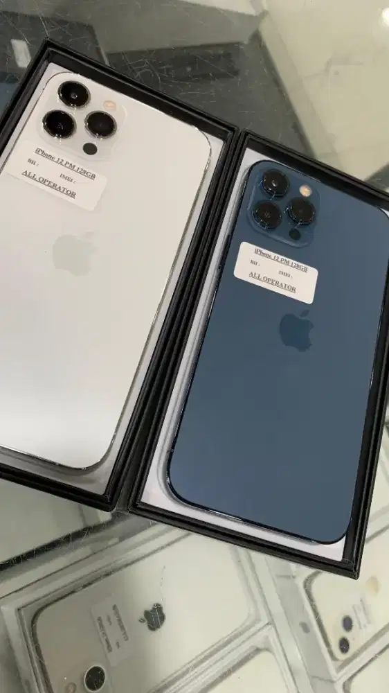 iPhone 12promax ram 128gb inter, BISA KREDIT