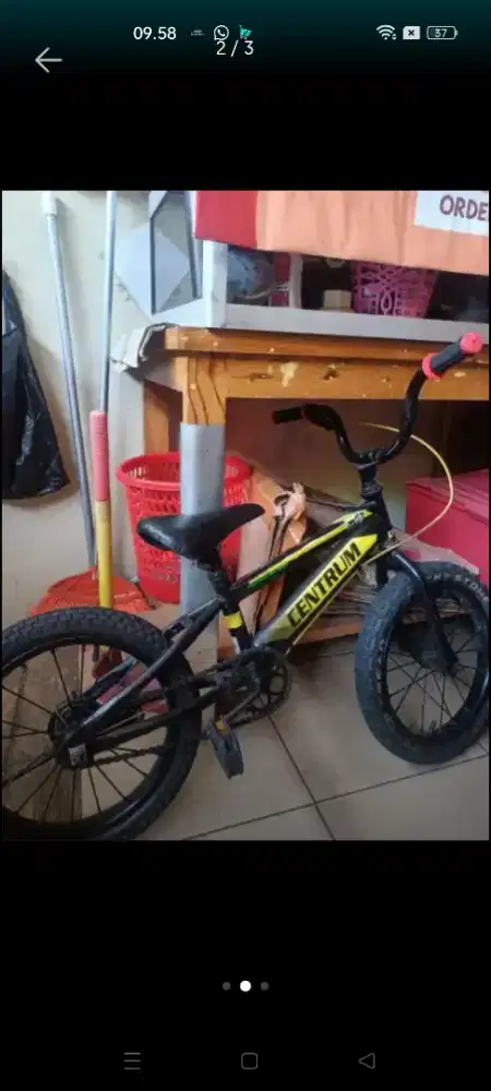Dijual sepeda anak no.16