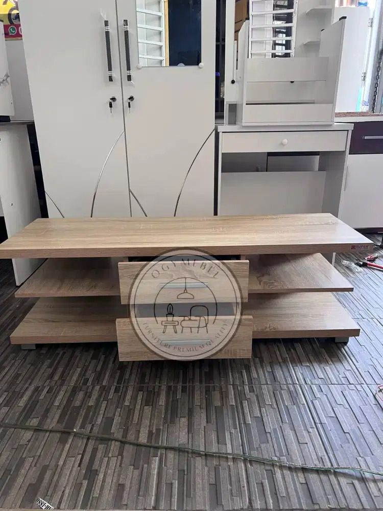 PROMO RAK TV MUAT 50INCH MINIMALIS HARGA TERMURAH SALE