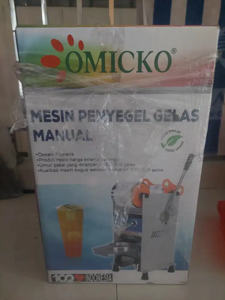 Mesin penyegel gelas
