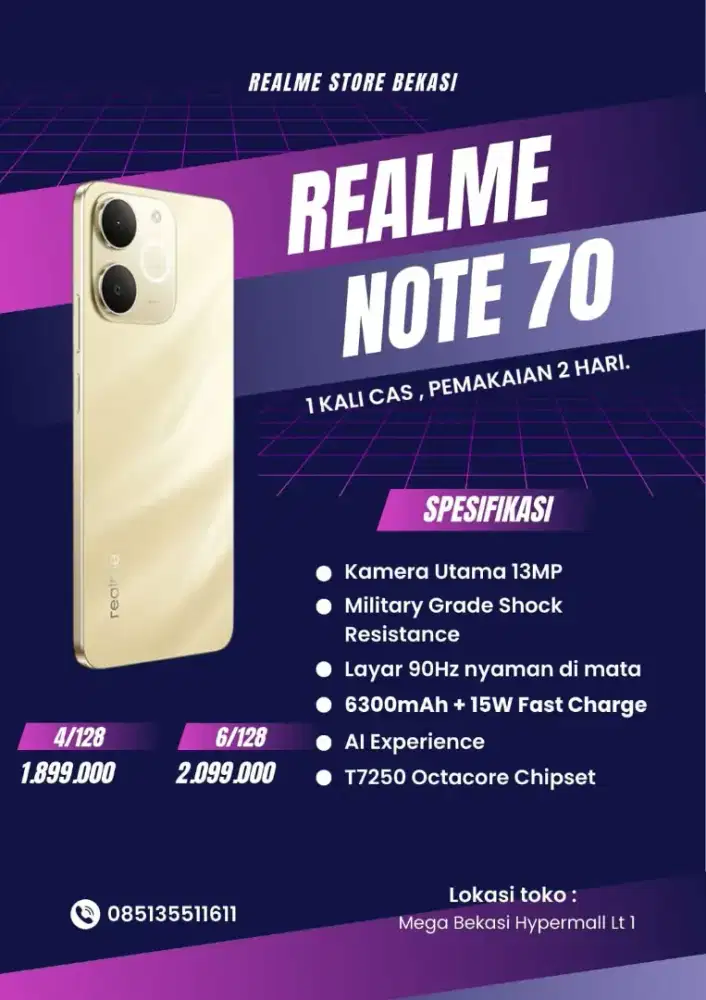 JUAL PRODUCT REALME GARANSI RESMI