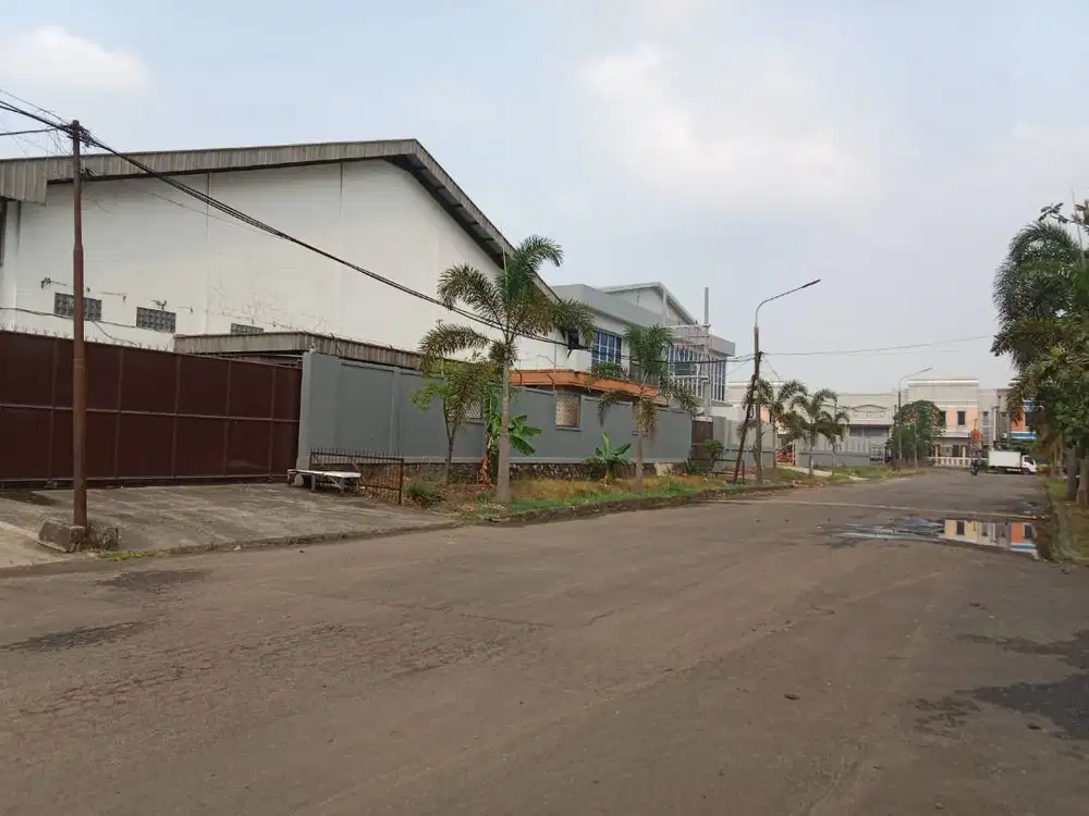 Disewakan Gudang Cikupa 1 M / Tahun