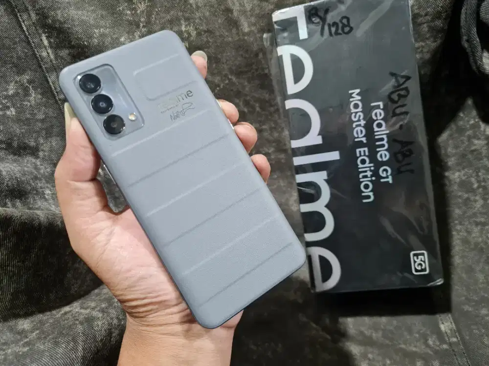 Realme GT Master Edition 5G ram 8/128gb mulus fullset