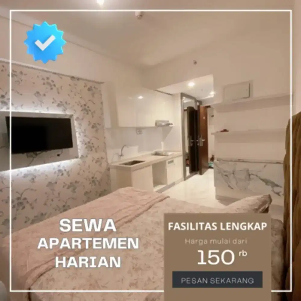Sewa apartemen Harian Jakarta Pusat GREEN PRAMUKA City Termurah