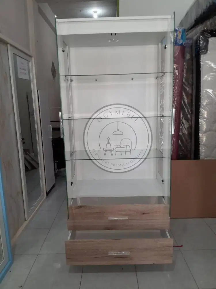 PROMO LEMARI HIAS LAMPU LED 2 PINTU MERK ACTIV SALE GRATIS ANTAR